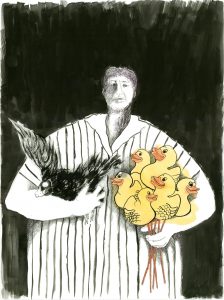 Duck Bouquet drawing