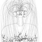 Final Catch ink drawing